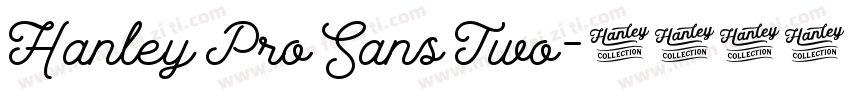 Hanley Pro Sans Two字体转换